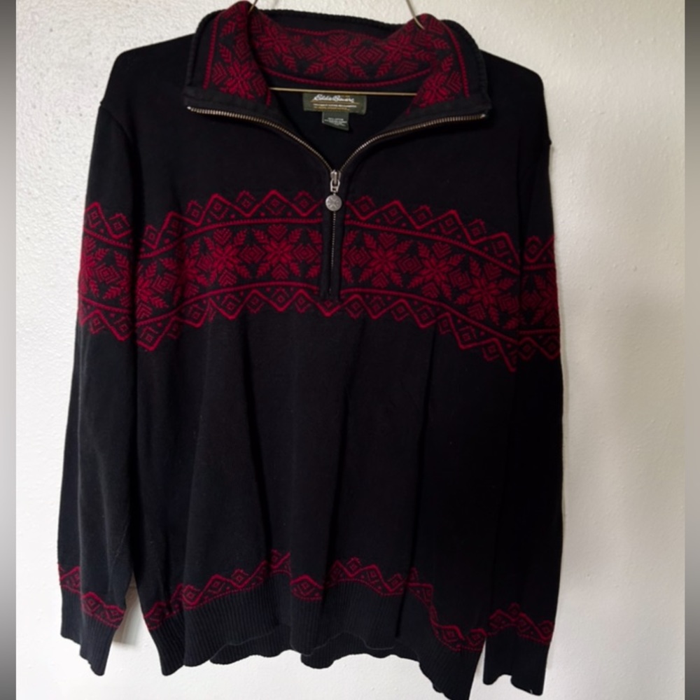 Eddie Bauer 1/4 Zip Sweater